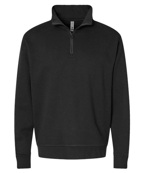 Unisex Fleece Quarter-Zip Pullover