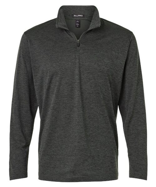 Men's Pro-Lock Performance Mélange Quarter-Zip Pullover
