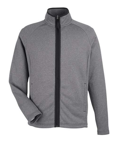 Men's Venture Heathered Stripe Full-Zip Jacket
