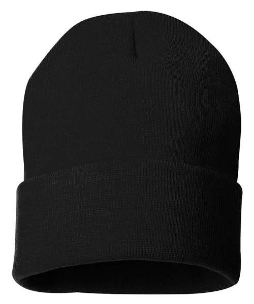 12" Solid Cuffed Beanie