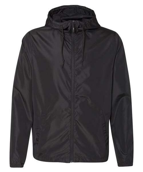 Men's Lightweight Windbreaker Full-Zip Jacket
