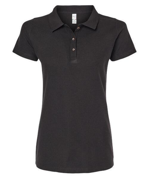 Women's Ringspun Pique Polo